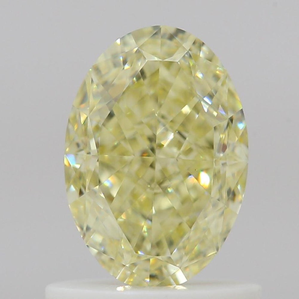 GIA 天然鑽石 橢圓形 1.02ct Y-Z VS2
