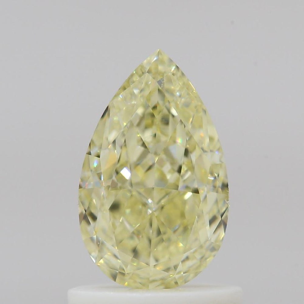 GIA 天然鑽石 梨形 1.09ct Y-Z VS1