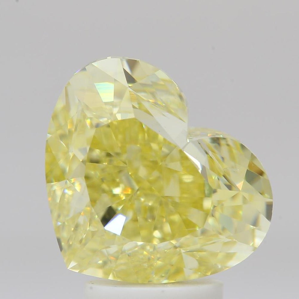 GIA 彩鑽 黃鑽 5.02ct Fancy Intense Yellow