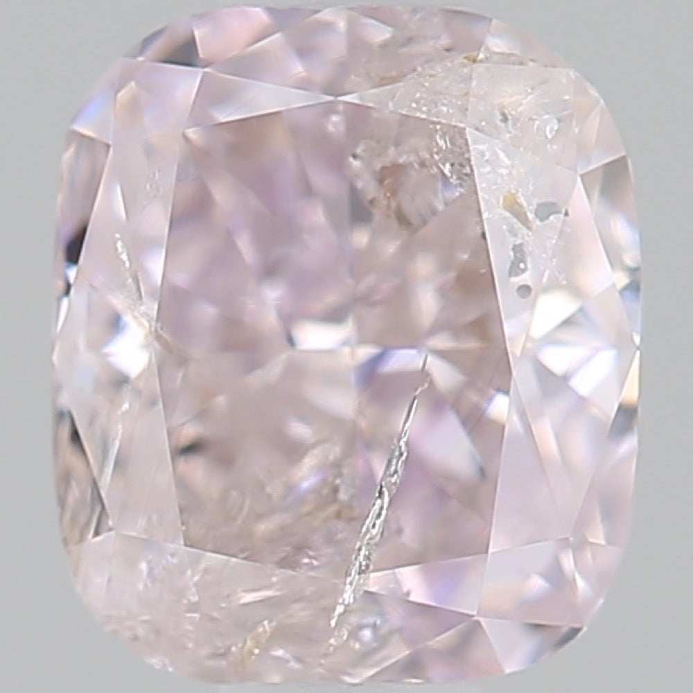 GIA 彩鑽 粉紅鑽 0.54ct Light Pink