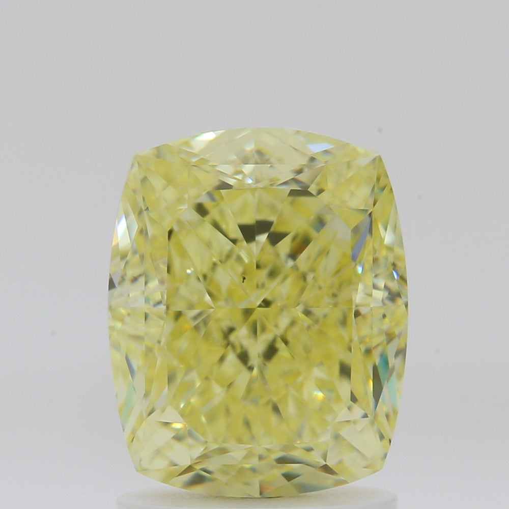 GIA 彩鑽 黃鑽 2.14ct Fancy Intense Yellow