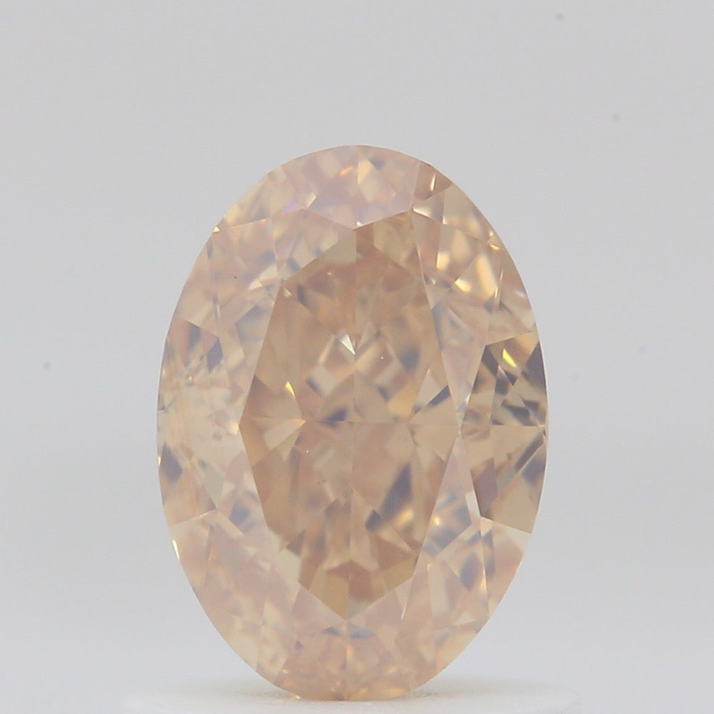 GIA 彩鑽 啡鑽 1.07ct Fancy Pink-brown
