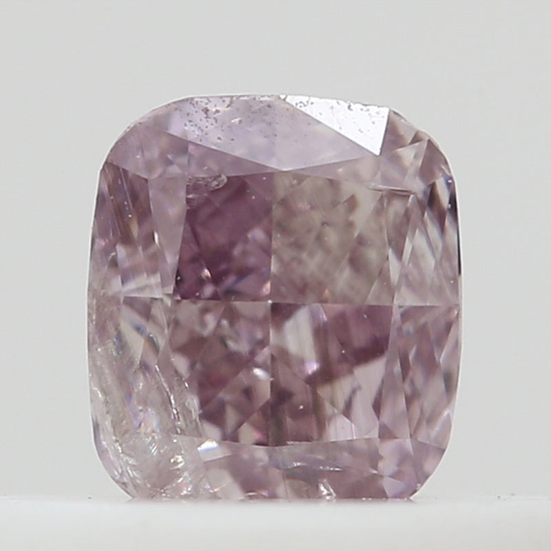 GIA 彩鑽 粉紅鑽 0.27ct Fancy Intense Purplish Pink