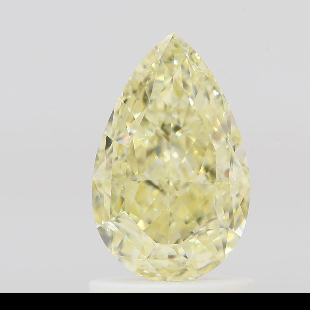 GIA 天然鑽石 梨形 1.35ct W-X VVS1