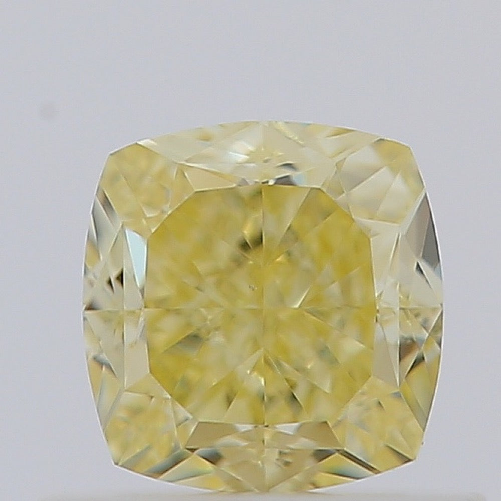 GIA 彩鑽 黃鑽 0.77ct Fancy Yellow