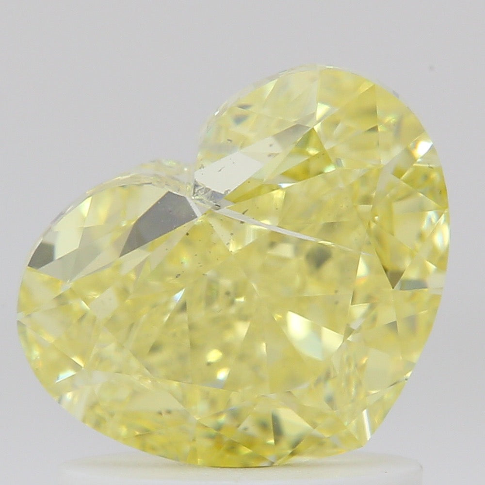 GIA 彩鑽 黃鑽 1.59ct Fancy Intense Yellow