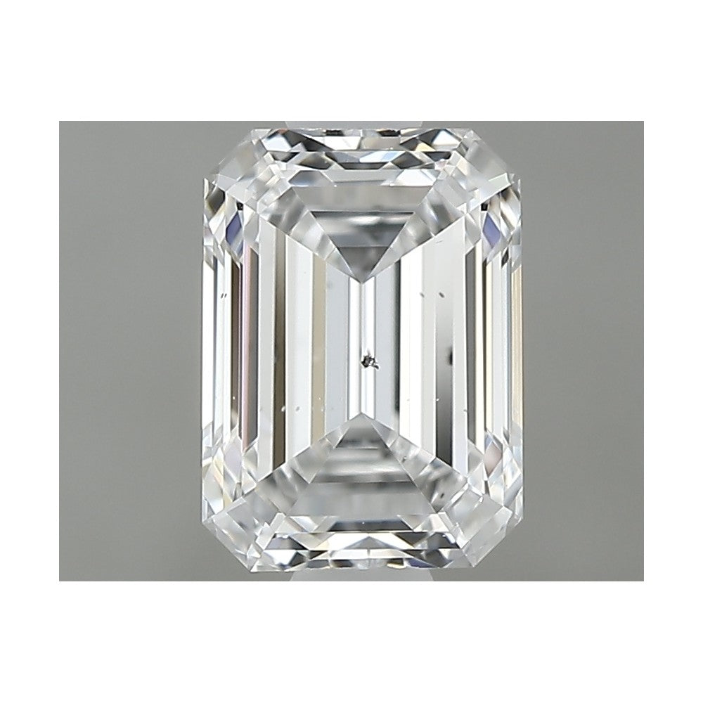 GIA 天然美鑽 祖母綠形 0.81ct D SI2