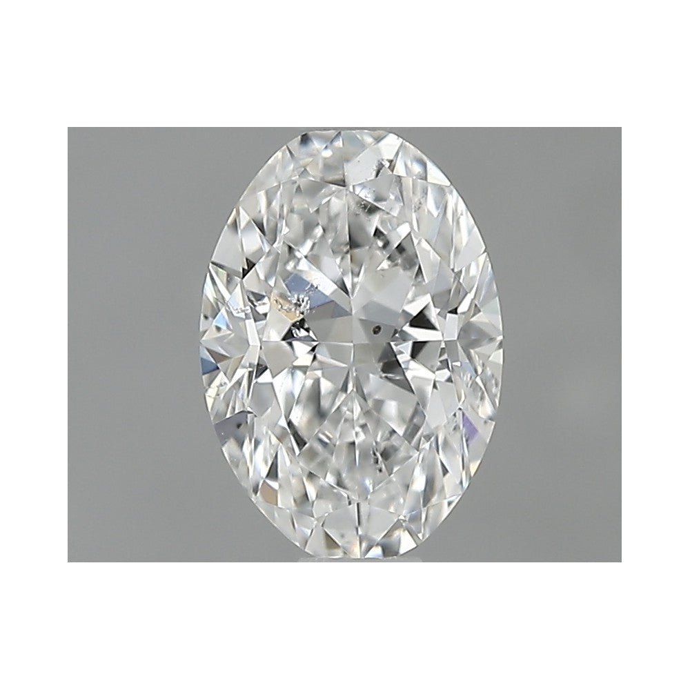 GIA 天然美鑽 橢圓形 0.5ct E SI2