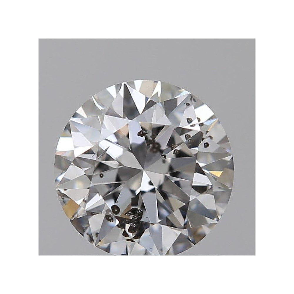 GIA 天然美鑽 圓形 0.8ct E I1