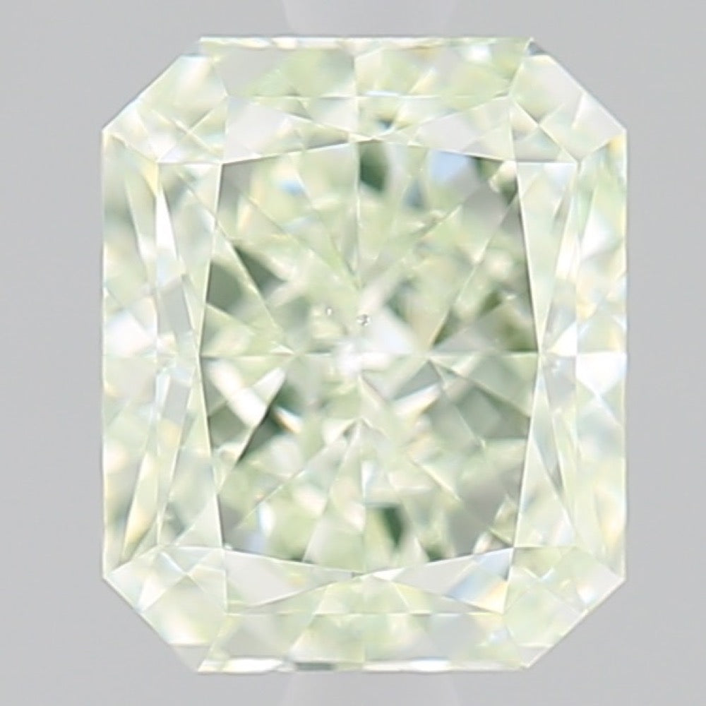 GIA 彩鑽 綠鑽 2.01ct Fancy Light Yellowish Green