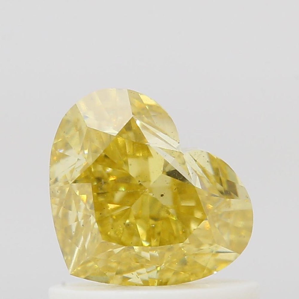 GIA 彩鑽 黃鑽 1.01ct Fancy Intense Yellow