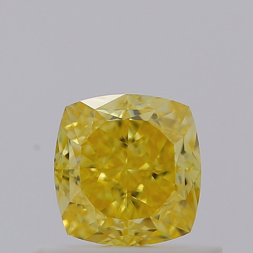 GIA 彩鑽 黃鑽 0.69ct Fancy Vivid Yellow