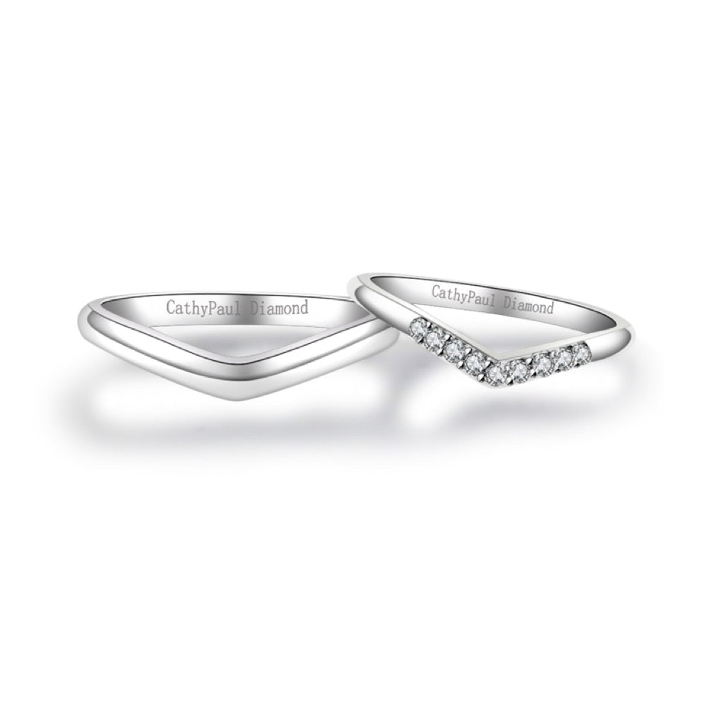 Feerie Porte 結婚對戒 FP923-