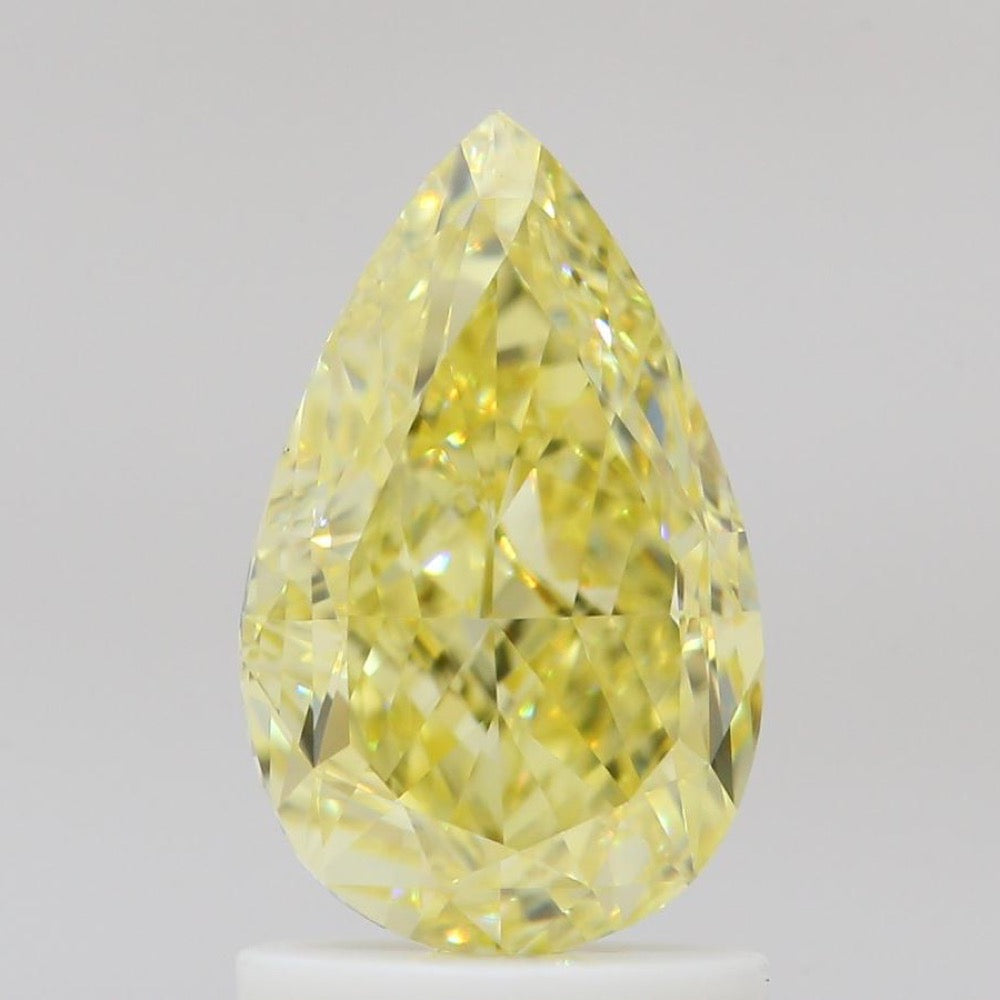 GIA 彩鑽 黃鑽 1.68ct Fancy Yellow