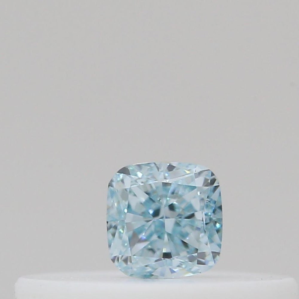 GIA 彩鑽 綠鑽 0.1ct Fancy Blue-green