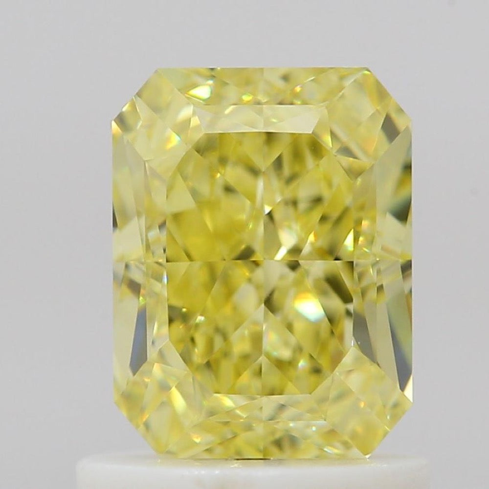 GIA 彩鑽 黃鑽 1.11ct Fancy Intense Yellow