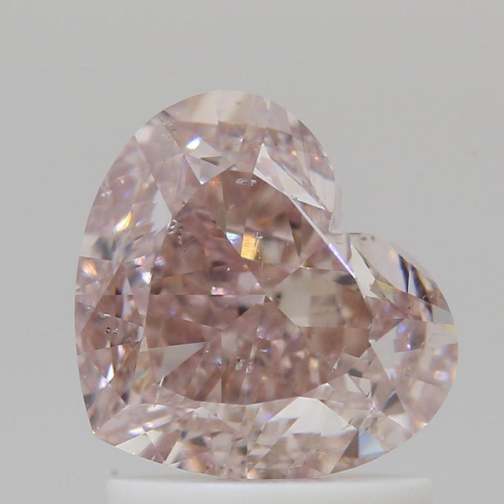 GIA 彩鑽 粉紅鑽 1.66ct Fancy Brownish Pink