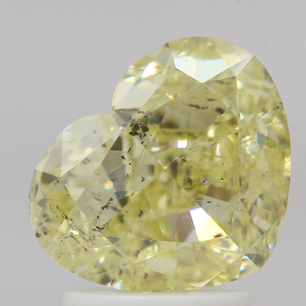 GIA 彩鑽 黃鑽 3.01ct Fancy Yellow