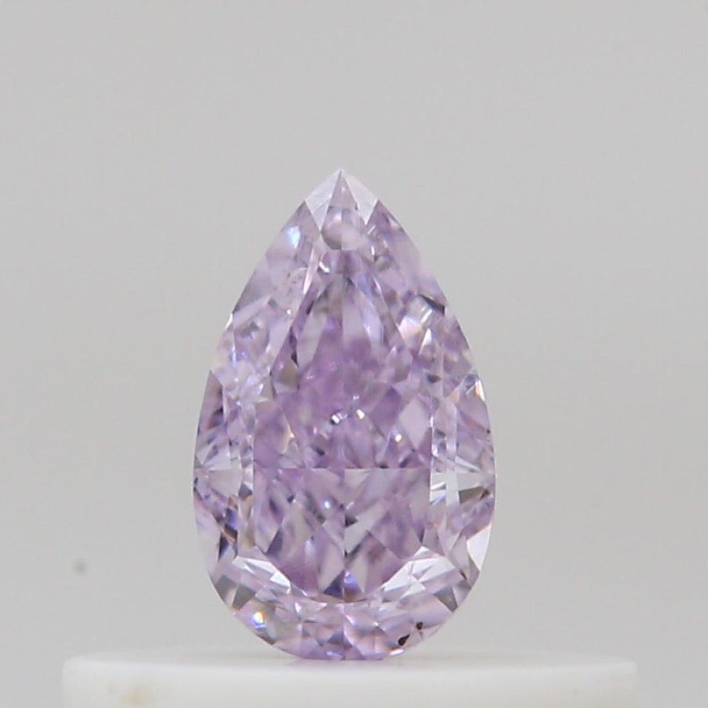 GIA 彩鑽 紫鑽 0.23ct Fancy Intense Pinkish Purple