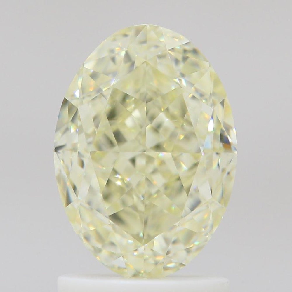 GIA 天然鑽石 橢圓形 2.05ct U-V VVS1