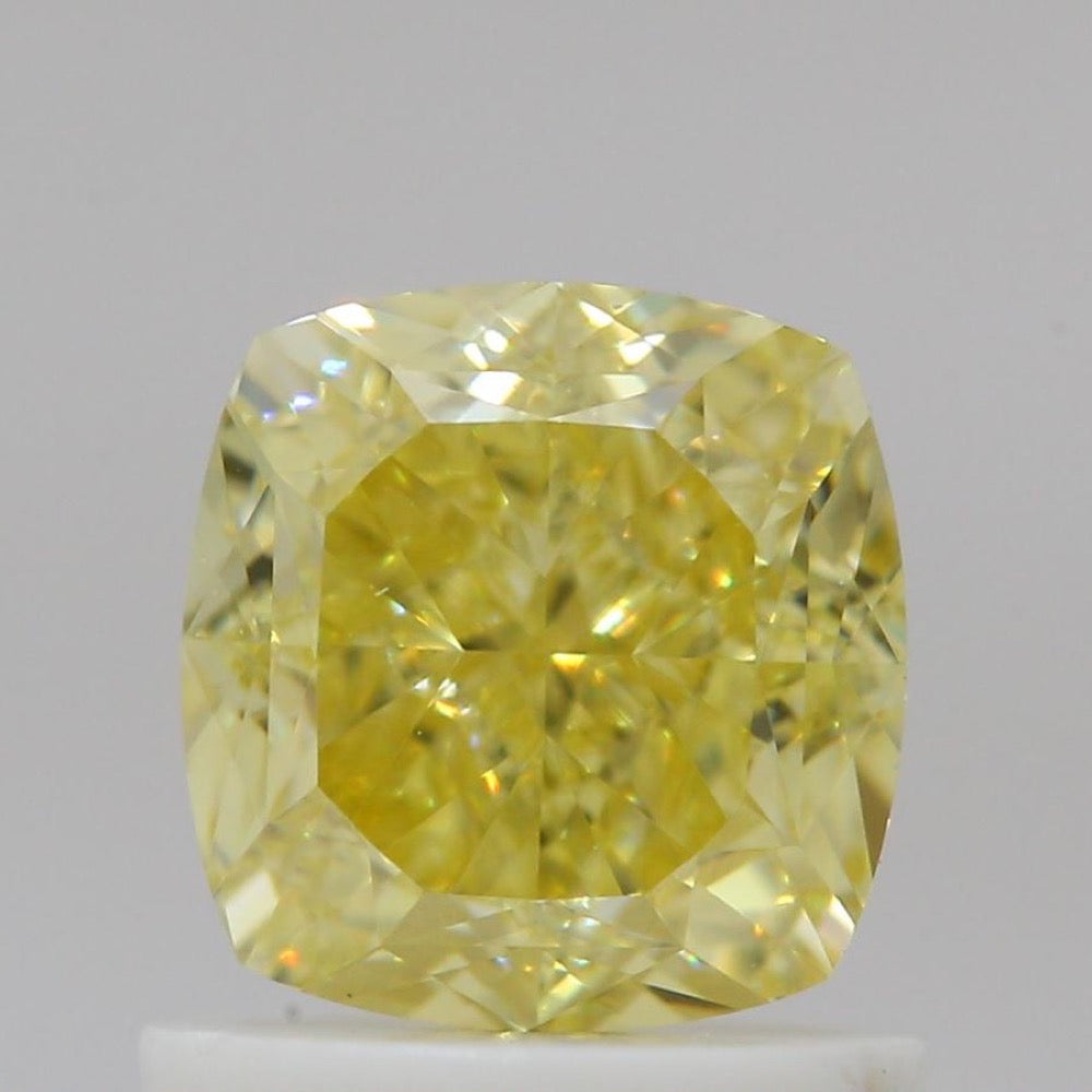 GIA 彩鑽 黃鑽 1.11ct Fancy Intense Yellow