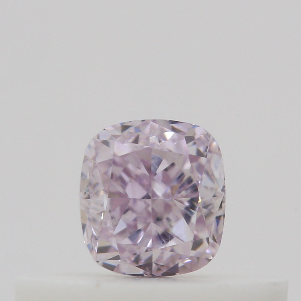 GIA 彩鑽 粉紅鑽 0.26ct Fancy Light Purplish Pink