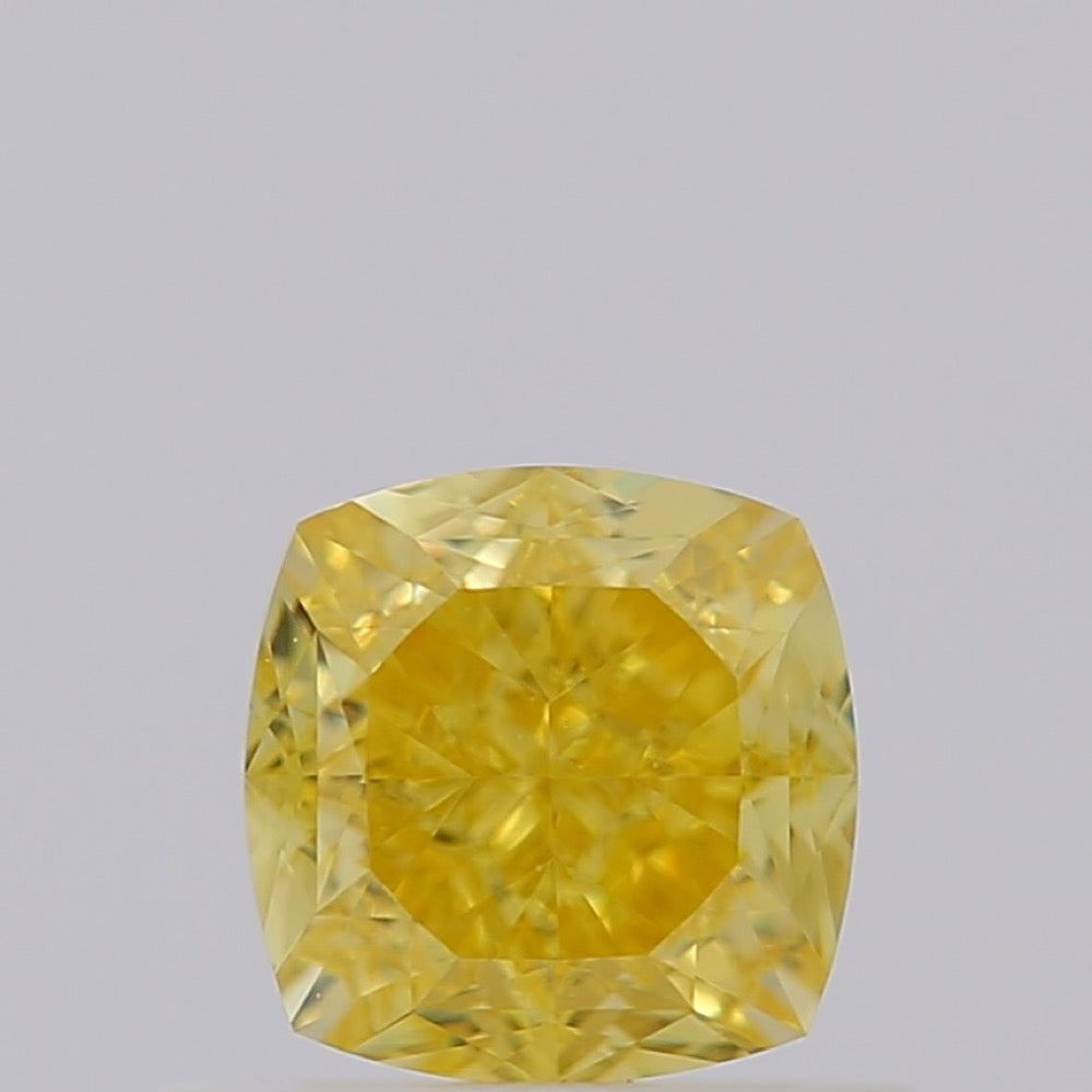 GIA 彩鑽 黃鑽 0.72ct Fancy Vivid Yellow