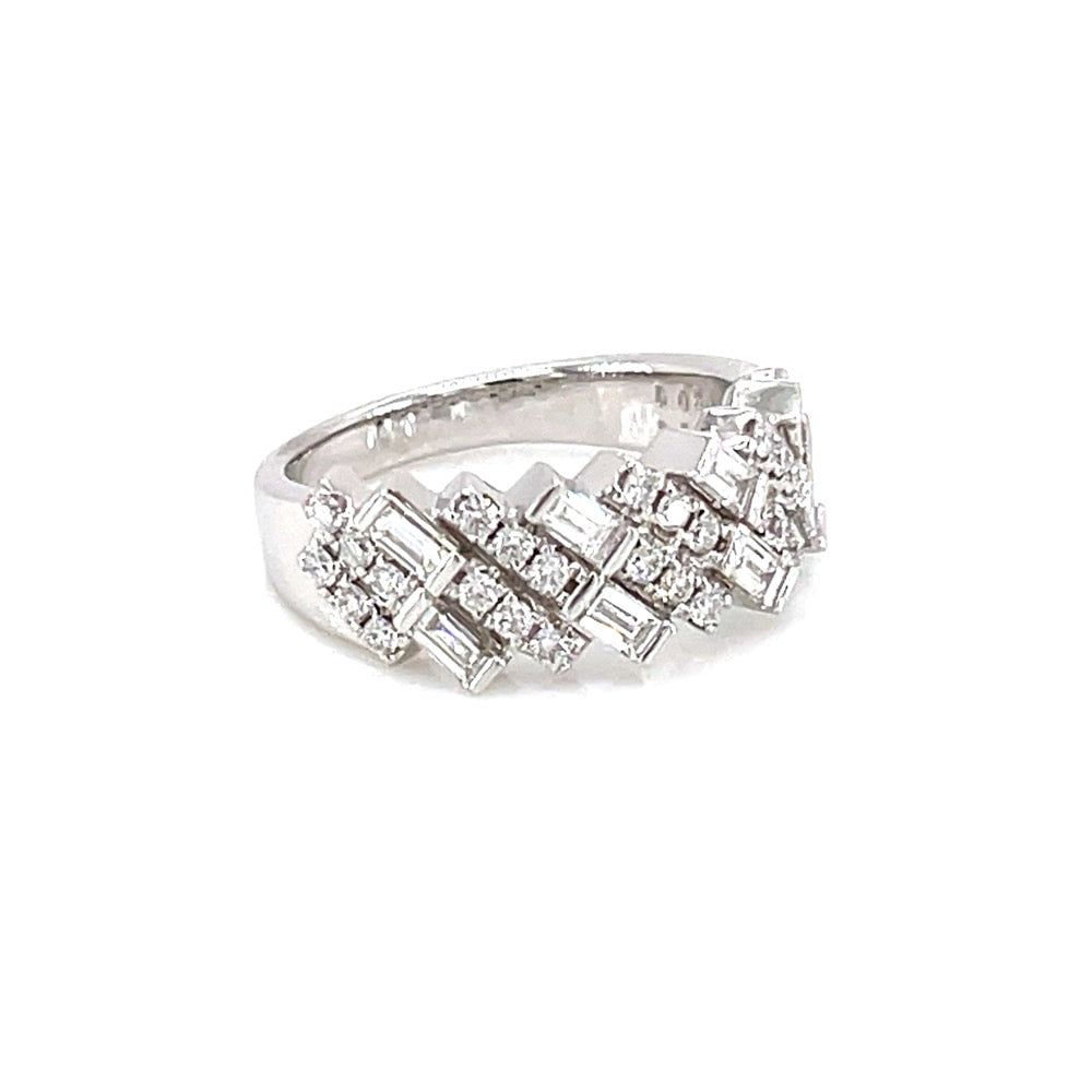 18K White Gold 0.50ct Diamond Ring