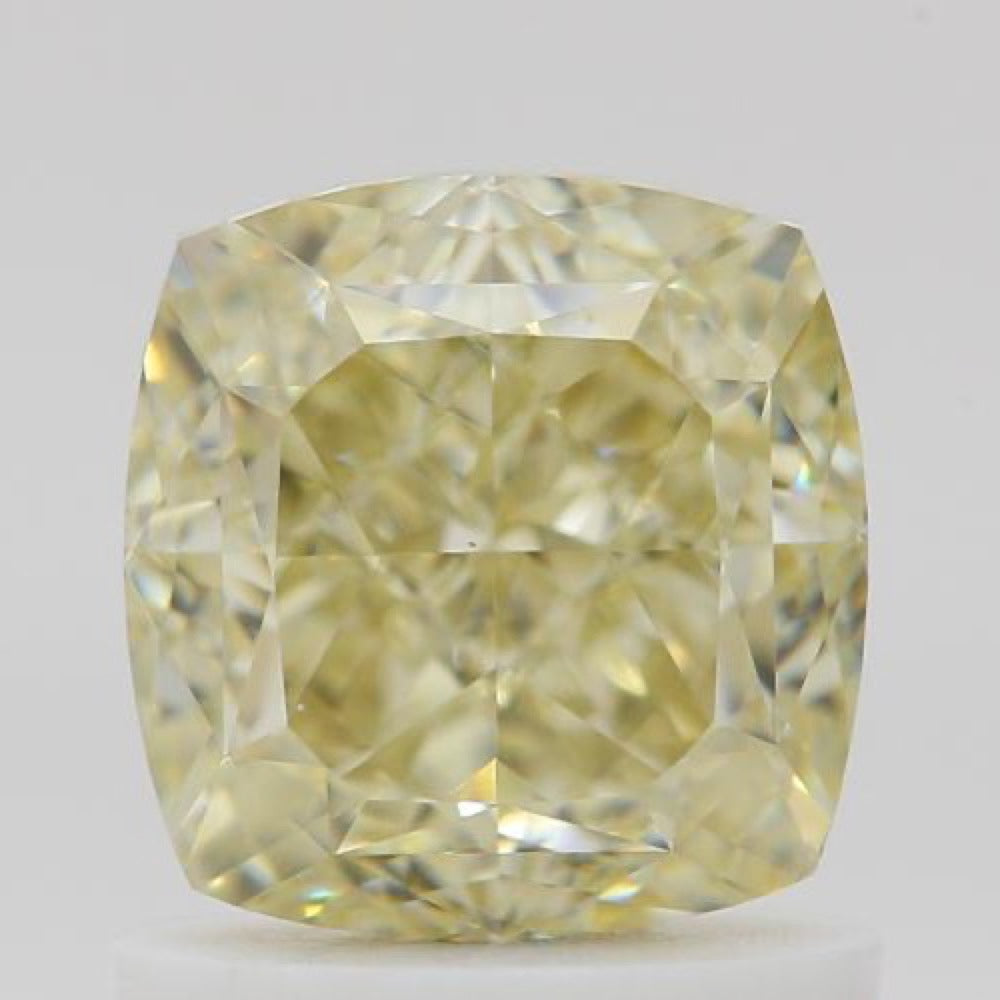 GIA 彩鑽 黃鑽 1.31ct Fancy Light Brownish Yellow