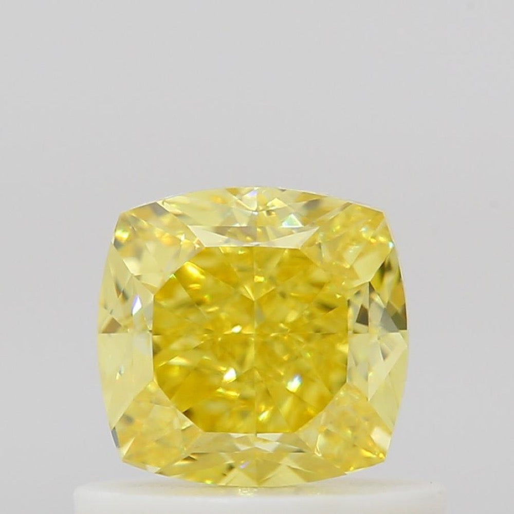 GIA 彩鑽 黃鑽 0.8ct Fancy Vivid Yellow