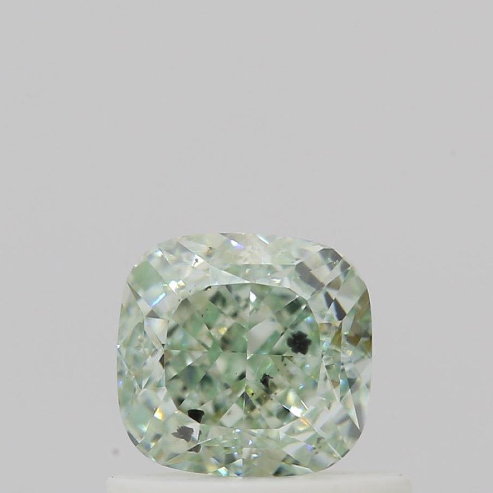 GIA 彩鑽 綠鑽 0.72ct Fancy Green