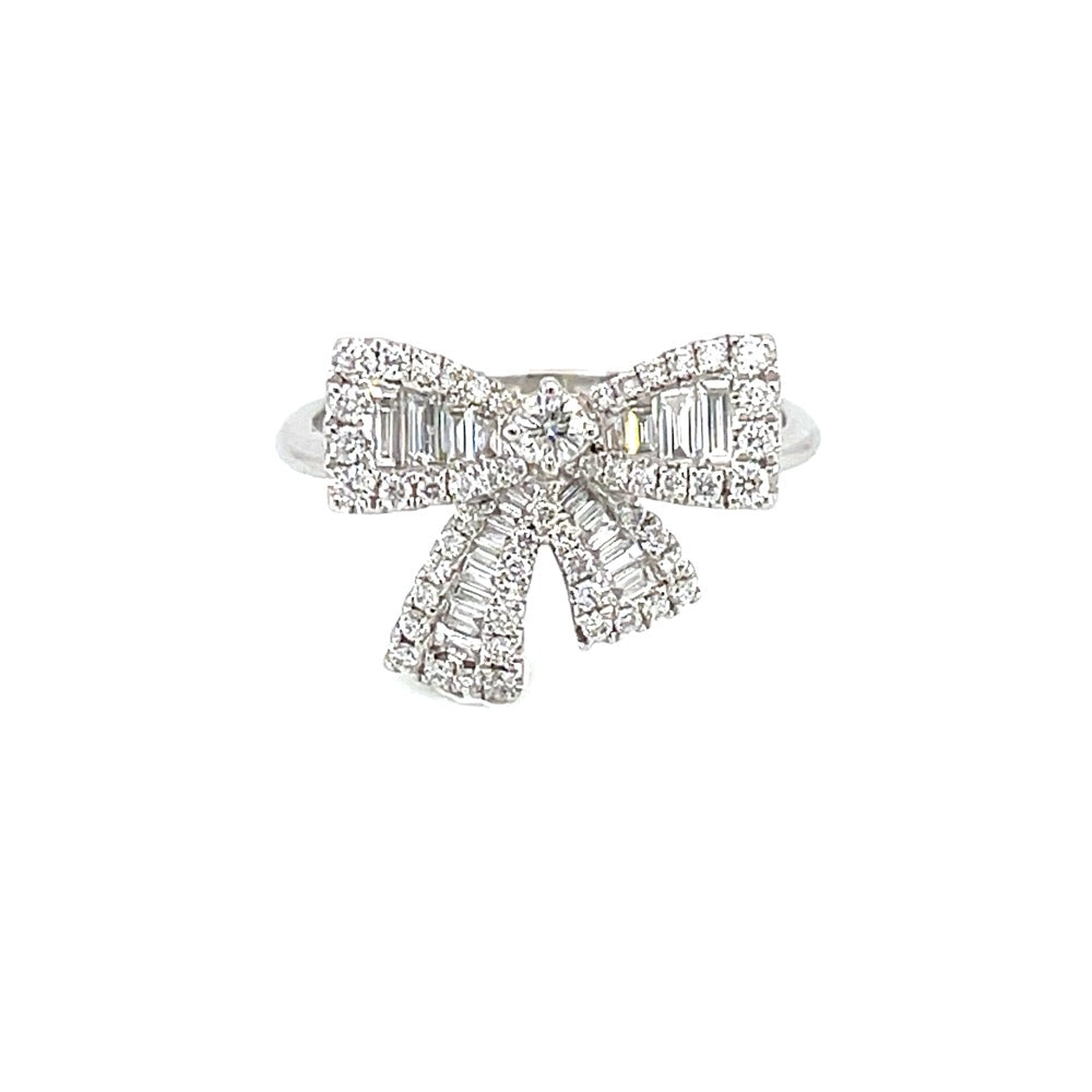 18K White Gold 0.32ct Diamond Ring