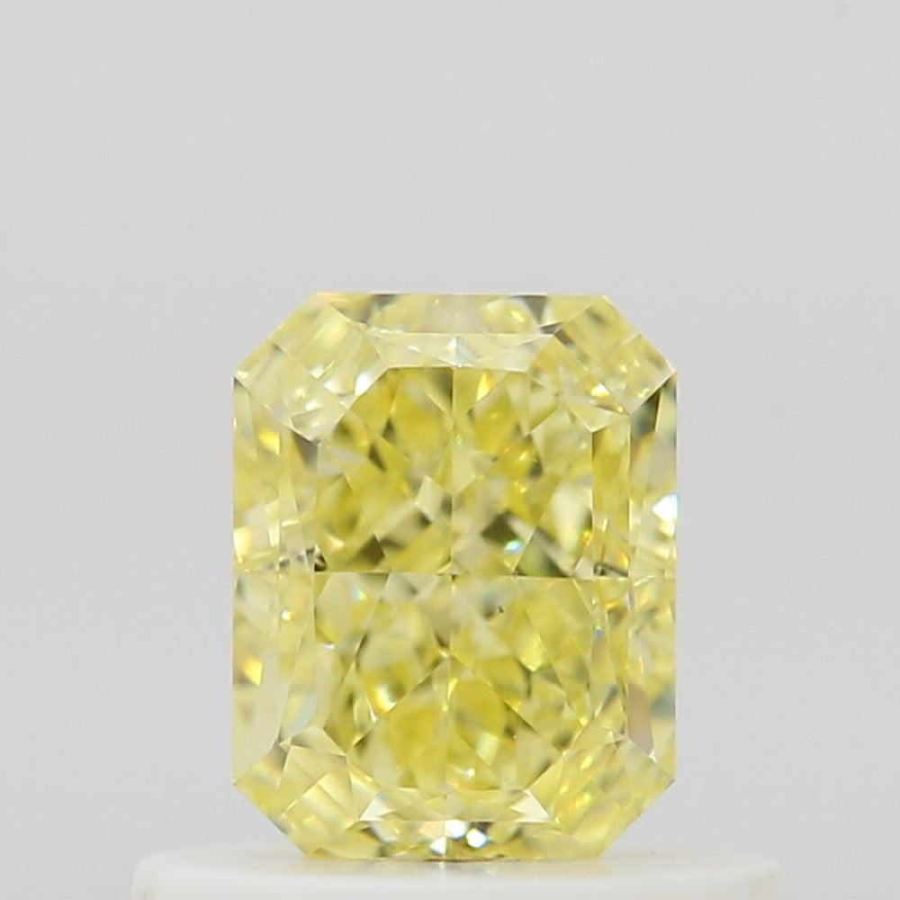 GIA 彩鑽 黃鑽 0.59ct Fancy Intense Yellow
