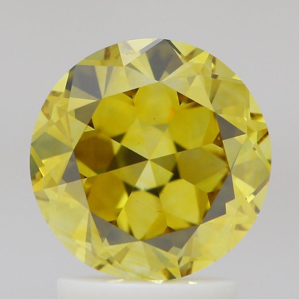 GIA 彩鑽 黃鑽 2.19ct Fancy Deep Yellow