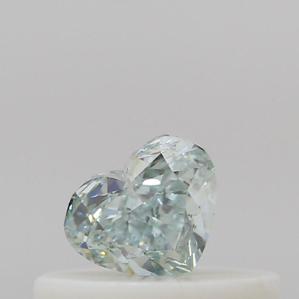 GIA 彩鑽 綠鑽 0.25ct Fancy Blue-green