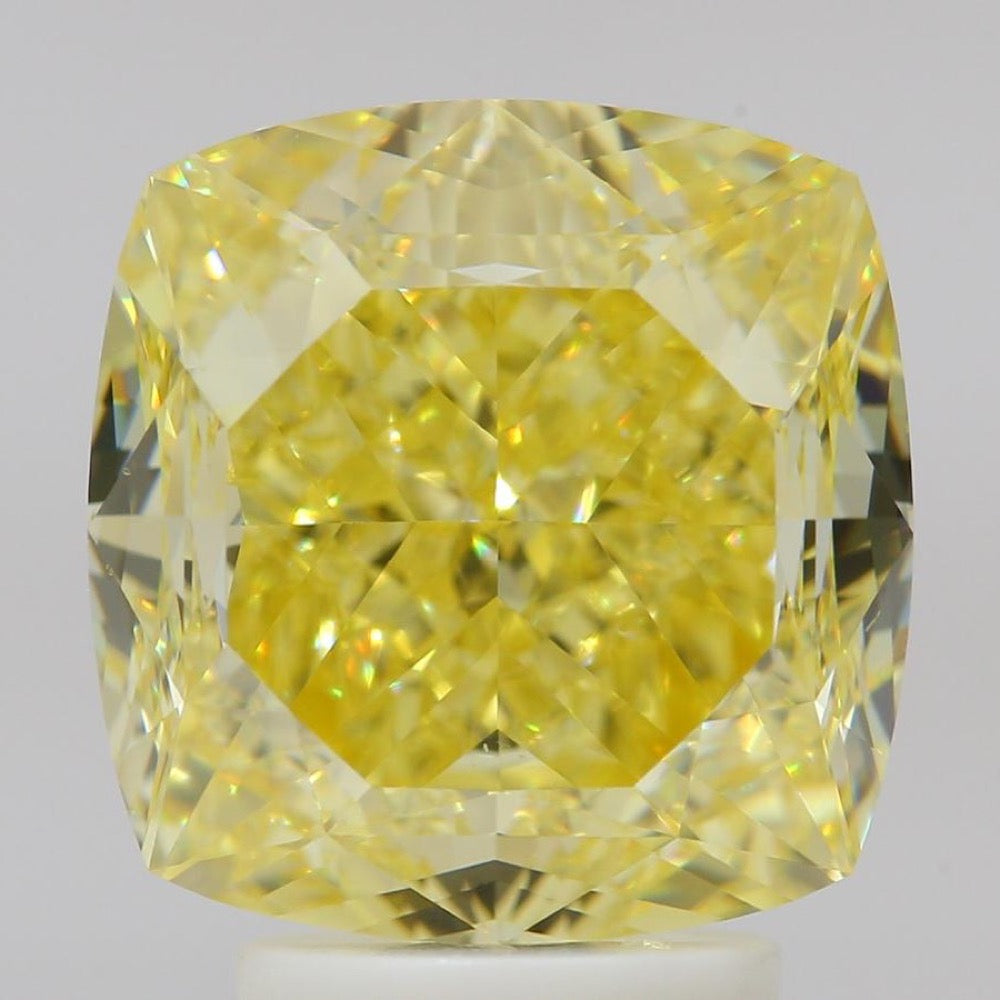 GIA 彩鑽 黃鑽 5.03ct Fancy Intense Yellow