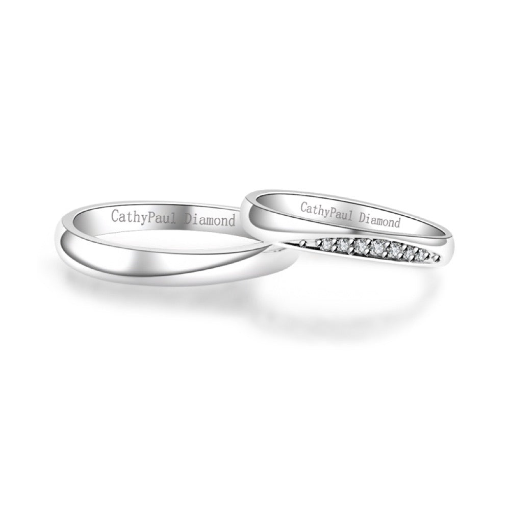 Feerie Porte 結婚對戒 FP934-