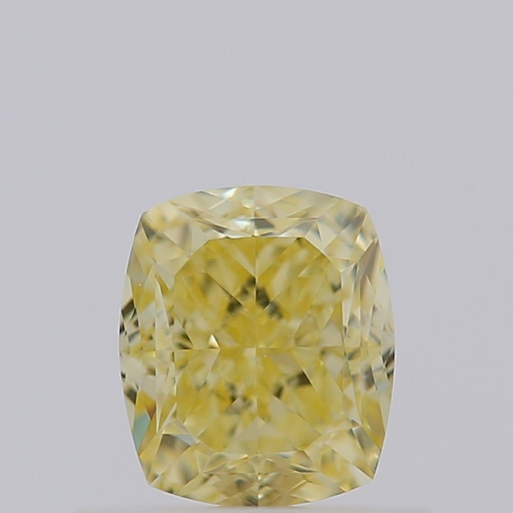 GIA 彩鑽 黃鑽 0.74ct Fancy Yellow