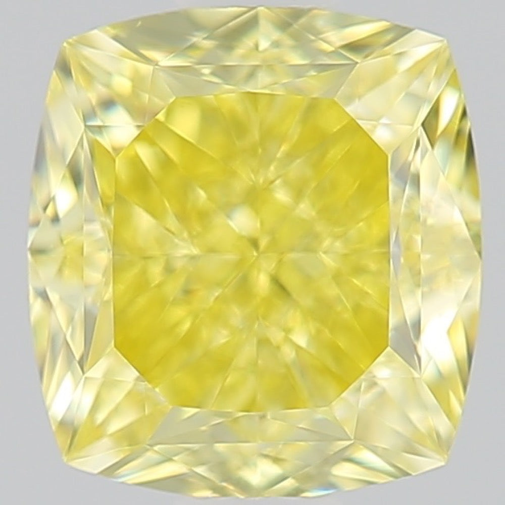 GIA 彩鑽 黃鑽 1.06ct Fancy Intense Yellow
