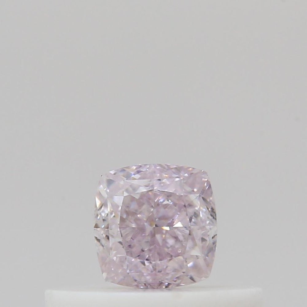 GIA 彩鑽 粉紅鑽 0.27ct Fancy Light Purplish Pink