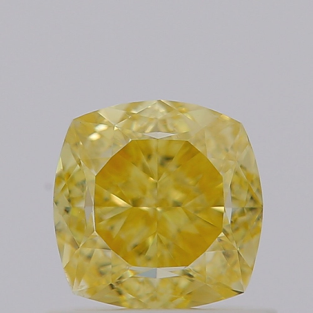 GIA 彩鑽 黃鑽 1.01ct Fancy Intense Yellow