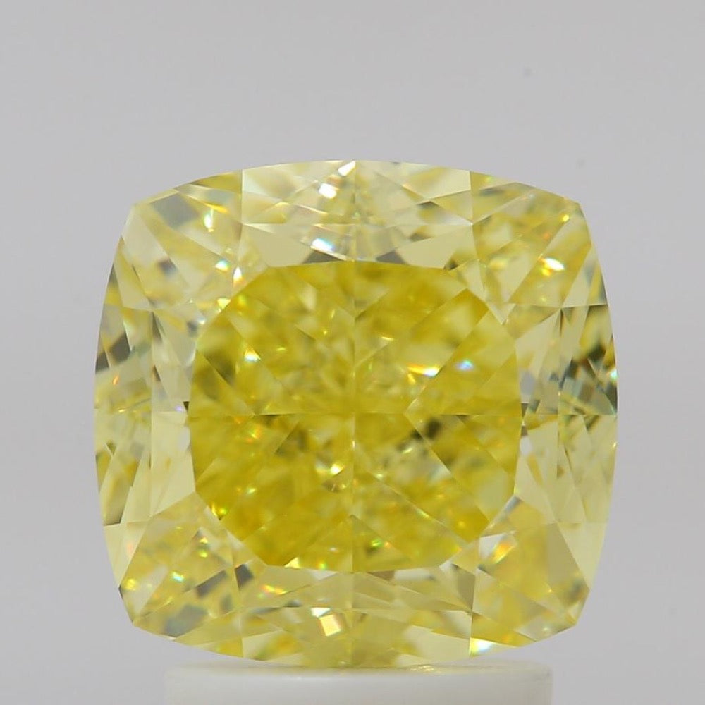 GIA 彩鑽 黃鑽 3.11ct Fancy Intense Yellow