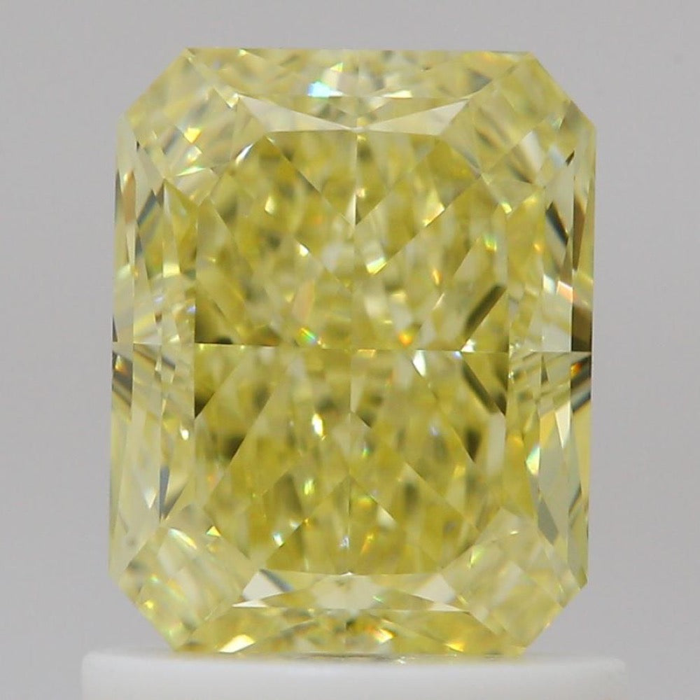GIA 彩鑽 黃鑽 1.26ct Fancy Intense Yellow