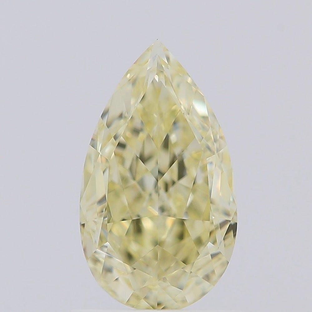 GIA 彩鑽 黃鑽 1.17ct Fancy Light Yellow