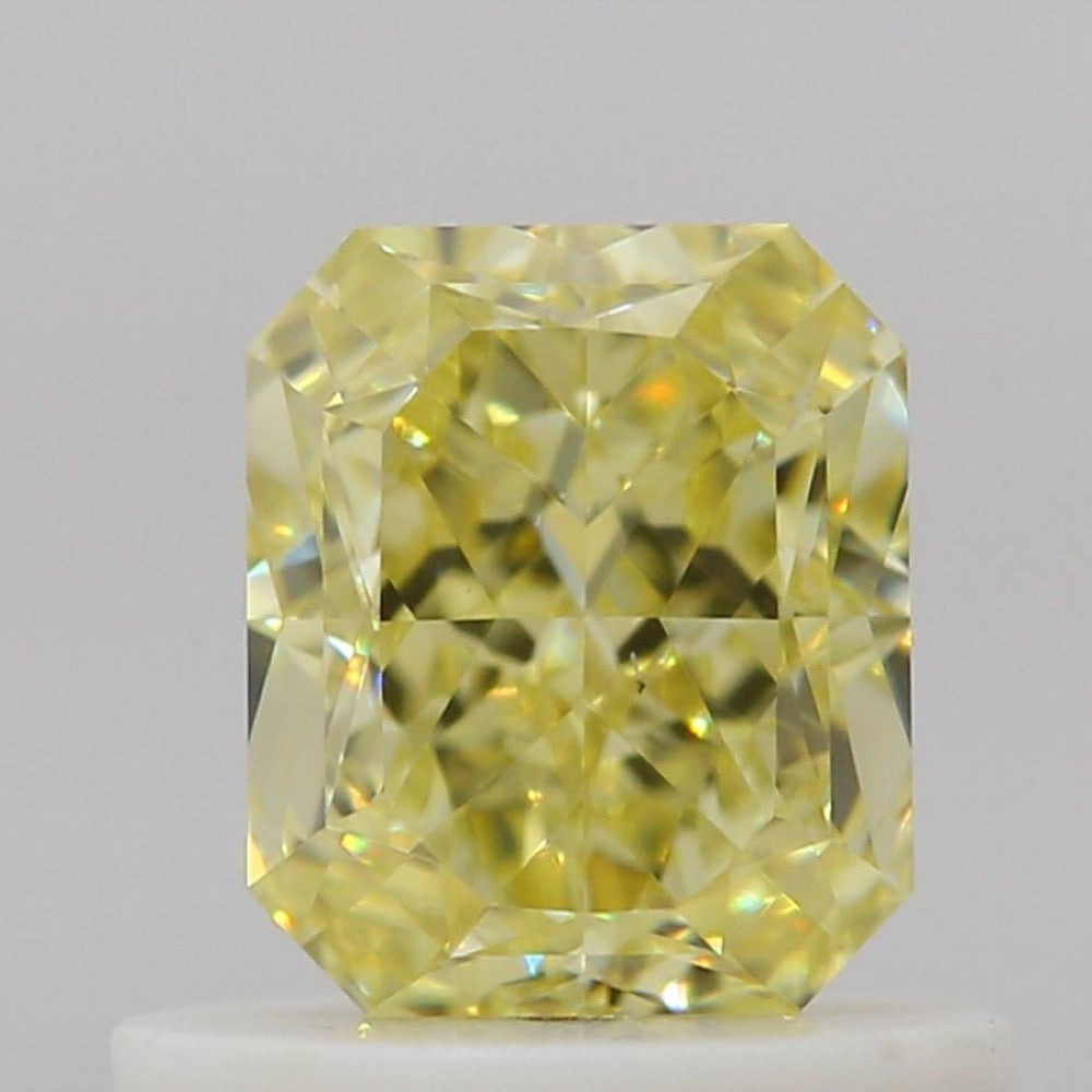 GIA 彩鑽 黃鑽 0.69ct Fancy Intense Yellow
