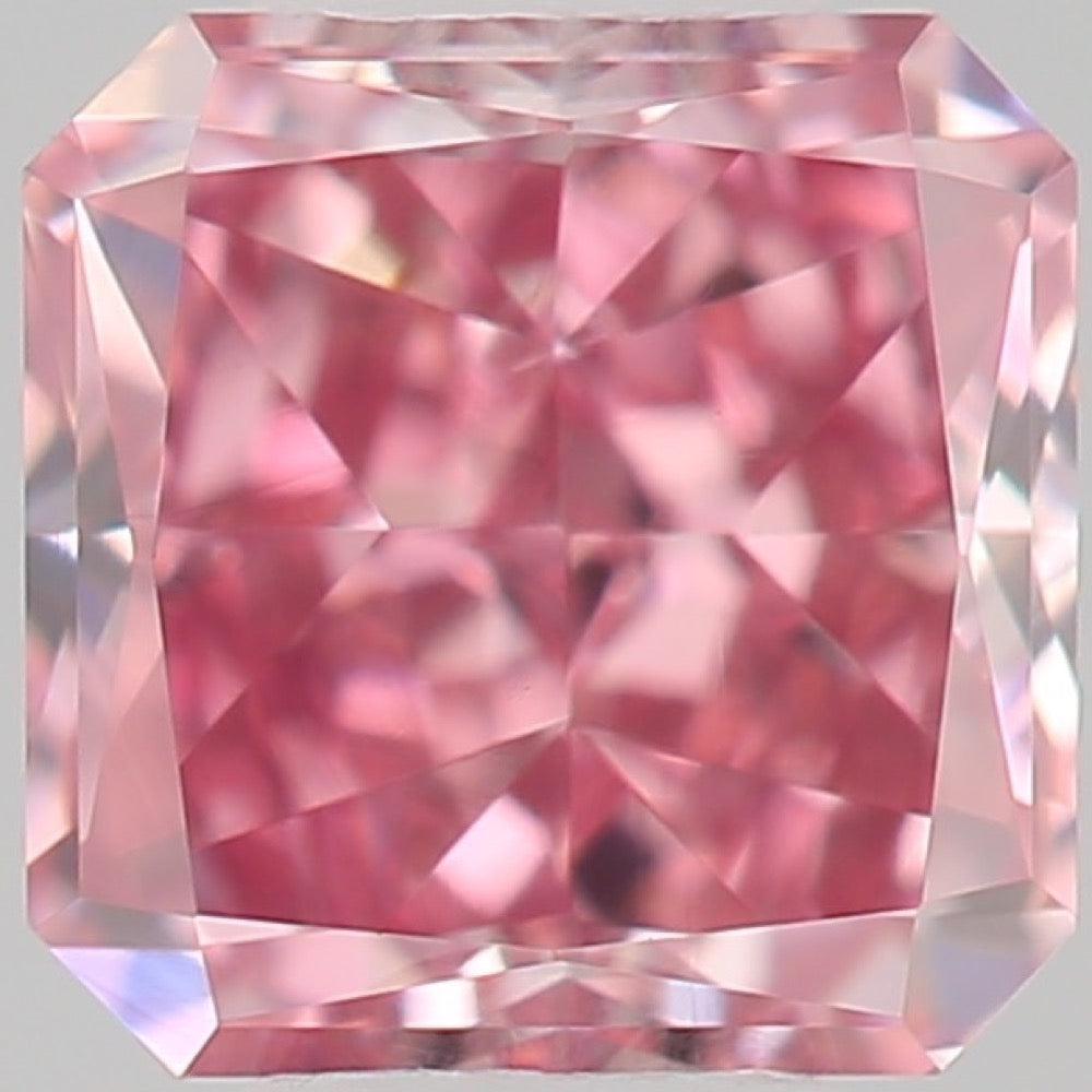 GIA 彩鑽 粉紅鑽 0.21ct Fancy Vivid Purplish Pink