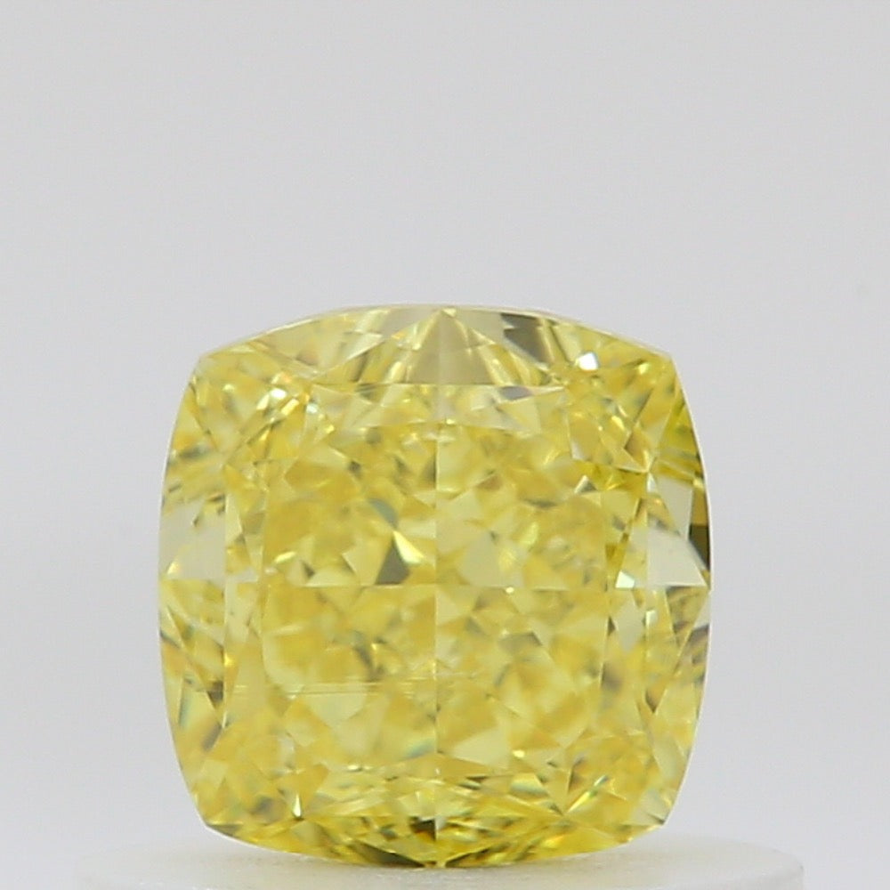 GIA 彩鑽 黃鑽 0.62ct Fancy Vivid Yellow