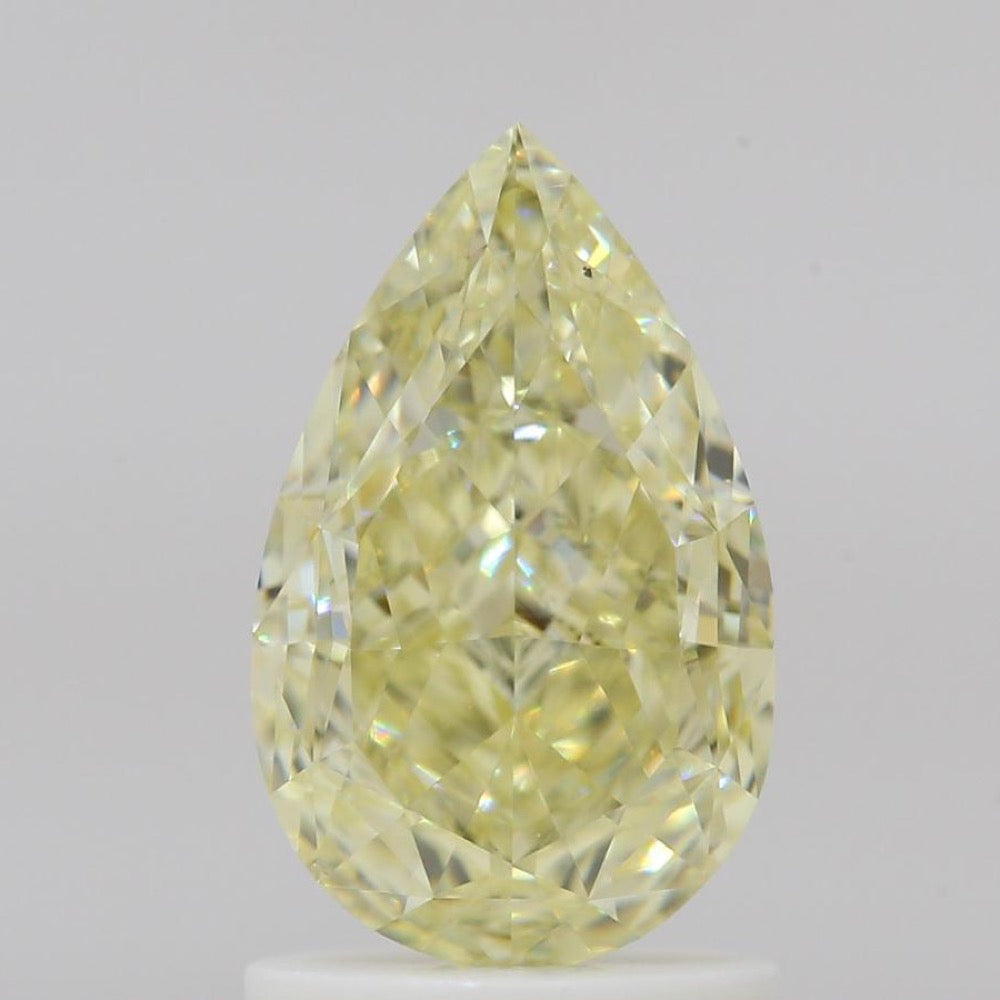 GIA 天然鑽石 梨形 1.51ct Y-Z VS2