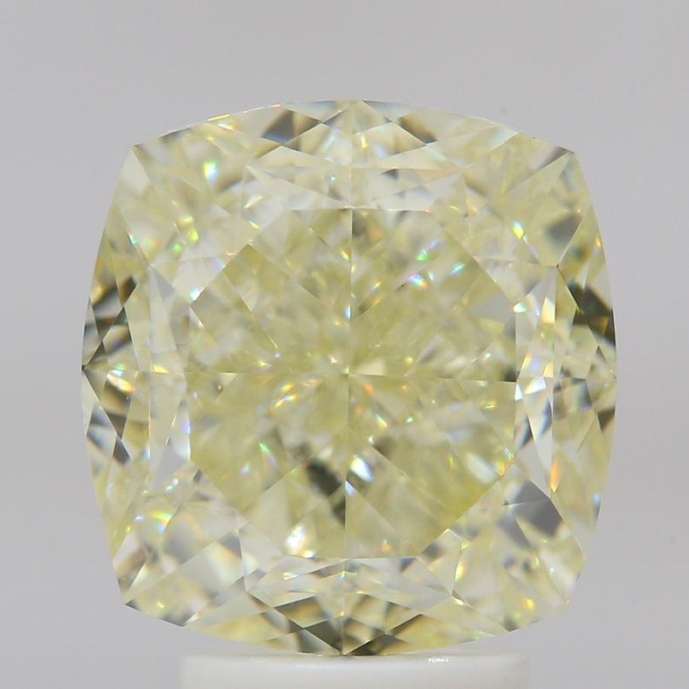 GIA 天然鑽石 墊形 5.04ct U-V VS1