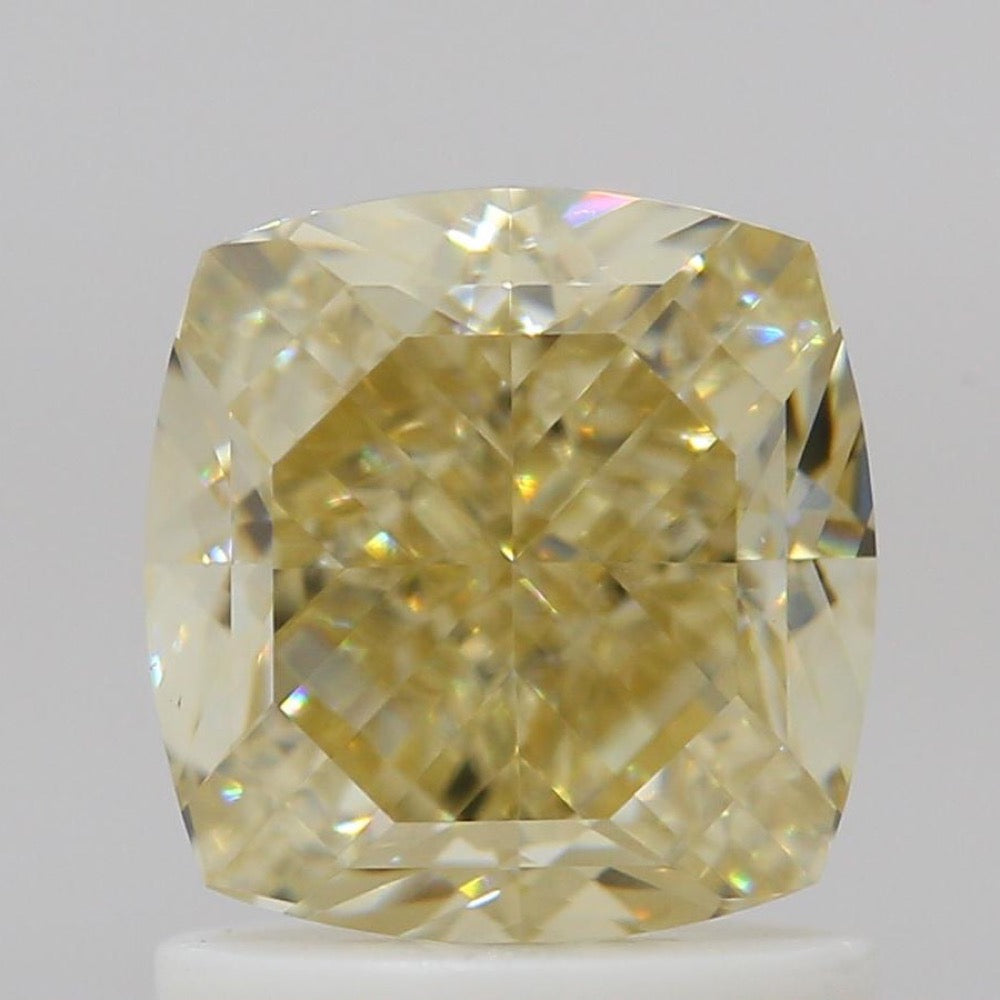 GIA 彩鑽 黃鑽 1.52ct Fancy Brownish Yellow